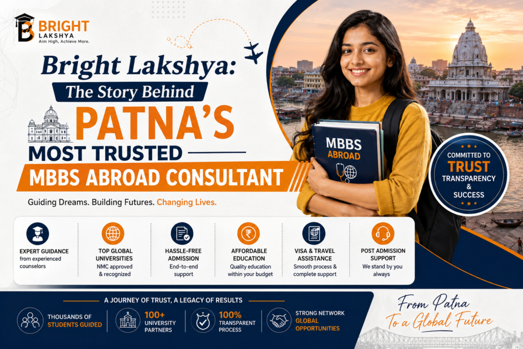 Bright Lakshya: The Story Behind Patna's Most Trusted MBBS Abroad Consultant